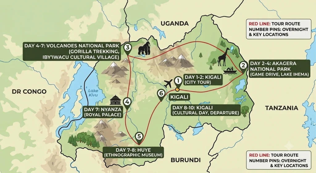 How to Plan a Cross-Border Gorilla Trek from Rwanda to Uganda